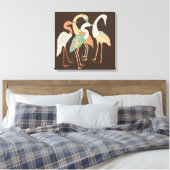 TOILE PLAGE DE CRANES D'ART POP STRETCHÉ CANVAS ART IMPR (Insitu(Chambre))