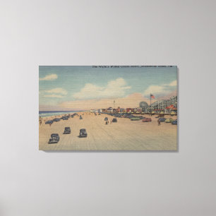 Toile Plage de Jacksonville, FL - Ocea le plus large du