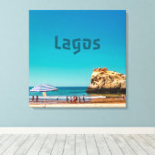 Toile Plage de Lagos (Insitu (Plancher de Bois))
