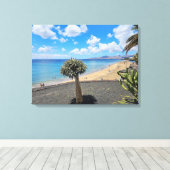 Toile Plage de Lanzarote (Insitu (Plancher de Bois))