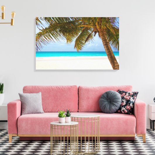 Toile Plage de Palm (Insitu(Salon))