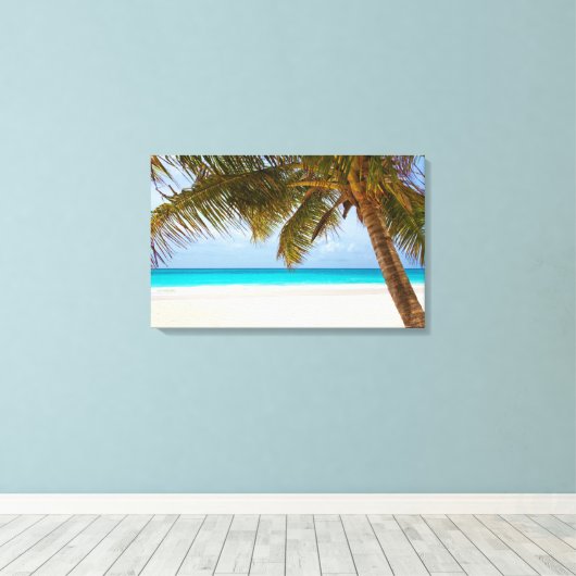 Toile Plage de Palm (Insitu (Plancher de Bois))