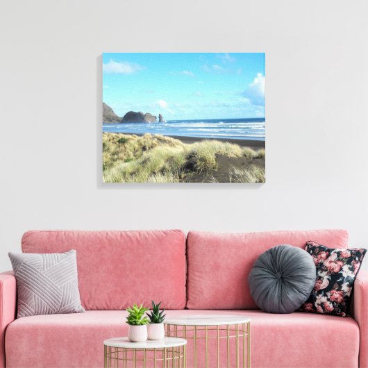 Toile Plage de Piha (Insitu(Salon))