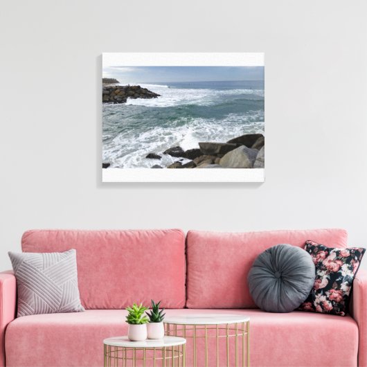 Toile Plage de Ponto, Carlsbad, CA (Insitu(Salon))
