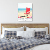 Toile Plage de Portitxol, Costa Brava, Espagne (Insitu(Chambre))