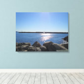 TOILE PLAGE DE REDONDO #6 (Insitu (Plancher de Bois))