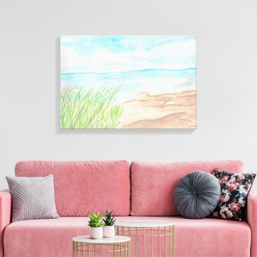Toile Plage de Reeds (Insitu(Salon))