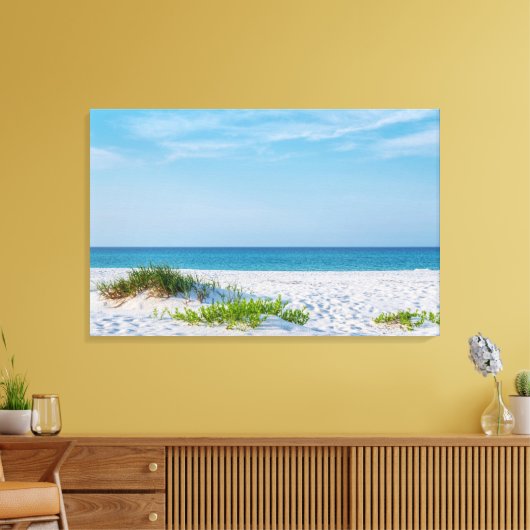 Toile Plage de sable blanc Plage de Floride (Insitu(Salon))