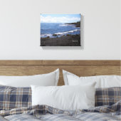 Toile Plage de sable noir de Punalu'u Hawaii (Insitu(Chambre))