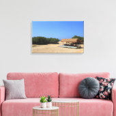 Toile Plage de sable tropicale (Insitu(Salon))