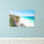 Toile Plage de Tulum (Insitu (Plancher de Bois))