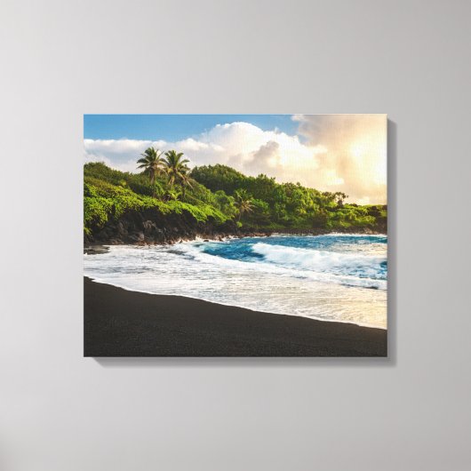 Toile Plage de Waianapanapa (Recto)