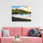 Toile Plage de Waianapanapa (Insitu(Salon))