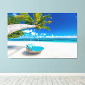 Toile Plage d'été (Insitu (Plancher de Bois))
