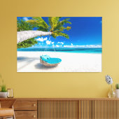 Toile Plage d'été (Insitu(Salon))
