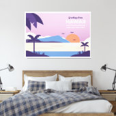 Toile Plage d'Hawaii (Insitu(Chambre))