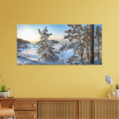 Toile Plage d'hiver près de la mer Baltique (Insitu(Salon))