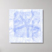 Toile Plage d'inspiration zen Thème Starfish (Recto)