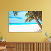 Toile Plage du Paradis tropical (Insitu(Salon))
