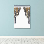 Toile plage du vieux verger promenade d'hiver (Insitu (Plancher de Bois))