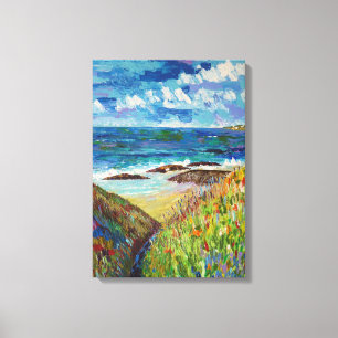Toile Plage en Bretagne