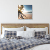 Toile Plage Ensoleillée (Insitu(Chambre))