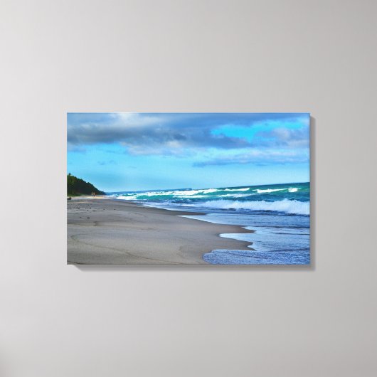 Toile Plage Enveloppée (Recto)