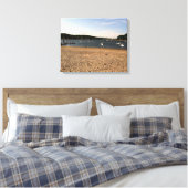 TOILE PLAGE ET BATEAU (Insitu(Chambre))
