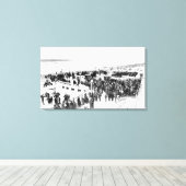 Toile Plage et promenade en bord de mer Photographie 2 (Insitu (Plancher de Bois))