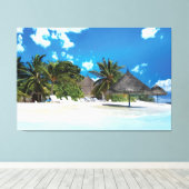 Toile Plage exotique (Insitu (Plancher de Bois))