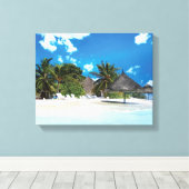 Toile Plage exotique (Insitu (Plancher de Bois))