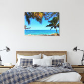 Toile Plage Floride Palmiers (Insitu(Chambre))