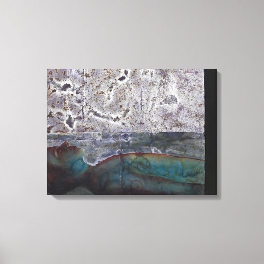 Toile Plage frontière 2 (Recto)