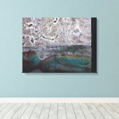 Toile Plage frontière 2 (Insitu (Plancher de Bois))
