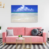 Toile Plage lumineuse (Insitu(Salon))