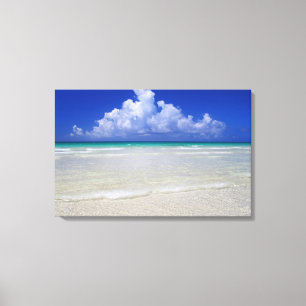 Toile Plage lumineuse