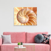 Toile Plage Nautilus Shell Art Canvas Imprimer (Insitu(Salon))