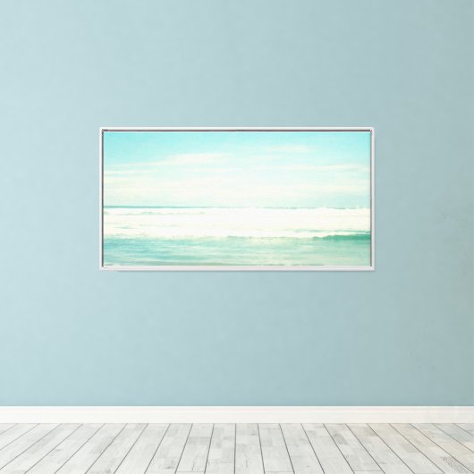 Toile Plage Océan (Insitu (Plancher de Bois))