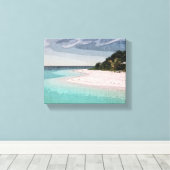 Toile Plage, Paradis, Île (Insitu (Plancher de Bois))