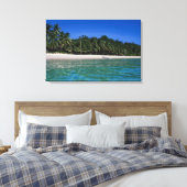 Toile Plage, radeau à distance (Insitu(Chambre))