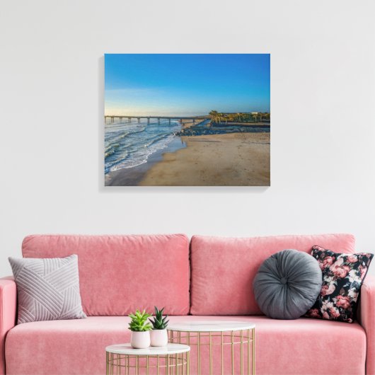 Toile Plage St Augustine (Insitu(Salon))