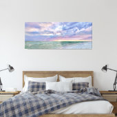 Toile Plage Sunset Pastel Art marin (Insitu(Chambre))