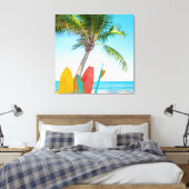 Toile Plage Tropical Surfboard (Insitu(Chambre))