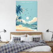 Toile Plage tropicale (Insitu(Chambre))