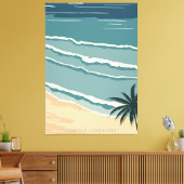 Toile Plage tropicale (Insitu(Salon))