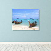Toile Plage tropicale (Insitu (Plancher de Bois))