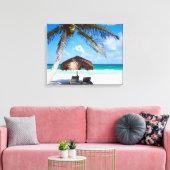 Toile Plage tropicale (Insitu(Salon))