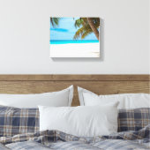 Toile Plage tropicale Turquoise (Insitu(Chambre))