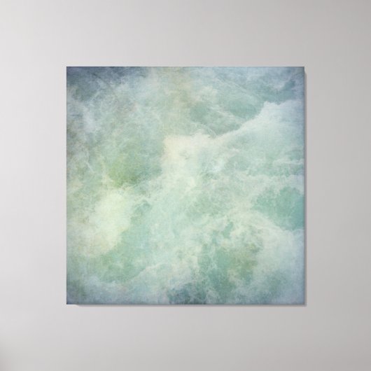 Toile Plage Turquoise Océan Eau Mer (Recto)
