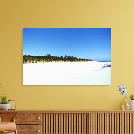 Toile Plage vide (Insitu(Salon))